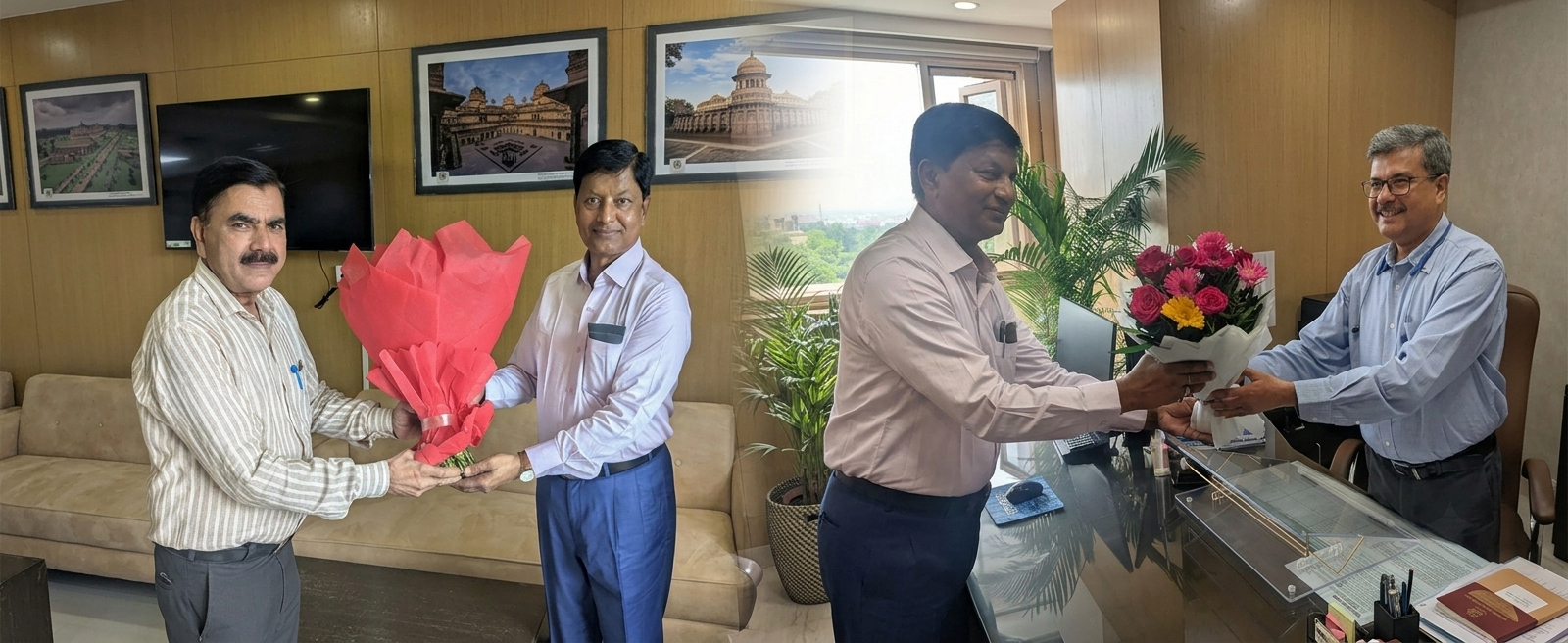 Welcoming Our New Hon’ble Vice Chancellor to Sanchi University of Buddhist-Indic Studies