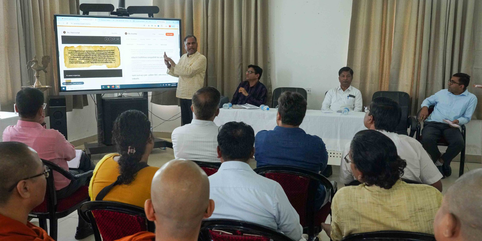 Special lecture by Professor Anirban Das of the Gyan Bharatam Mission.