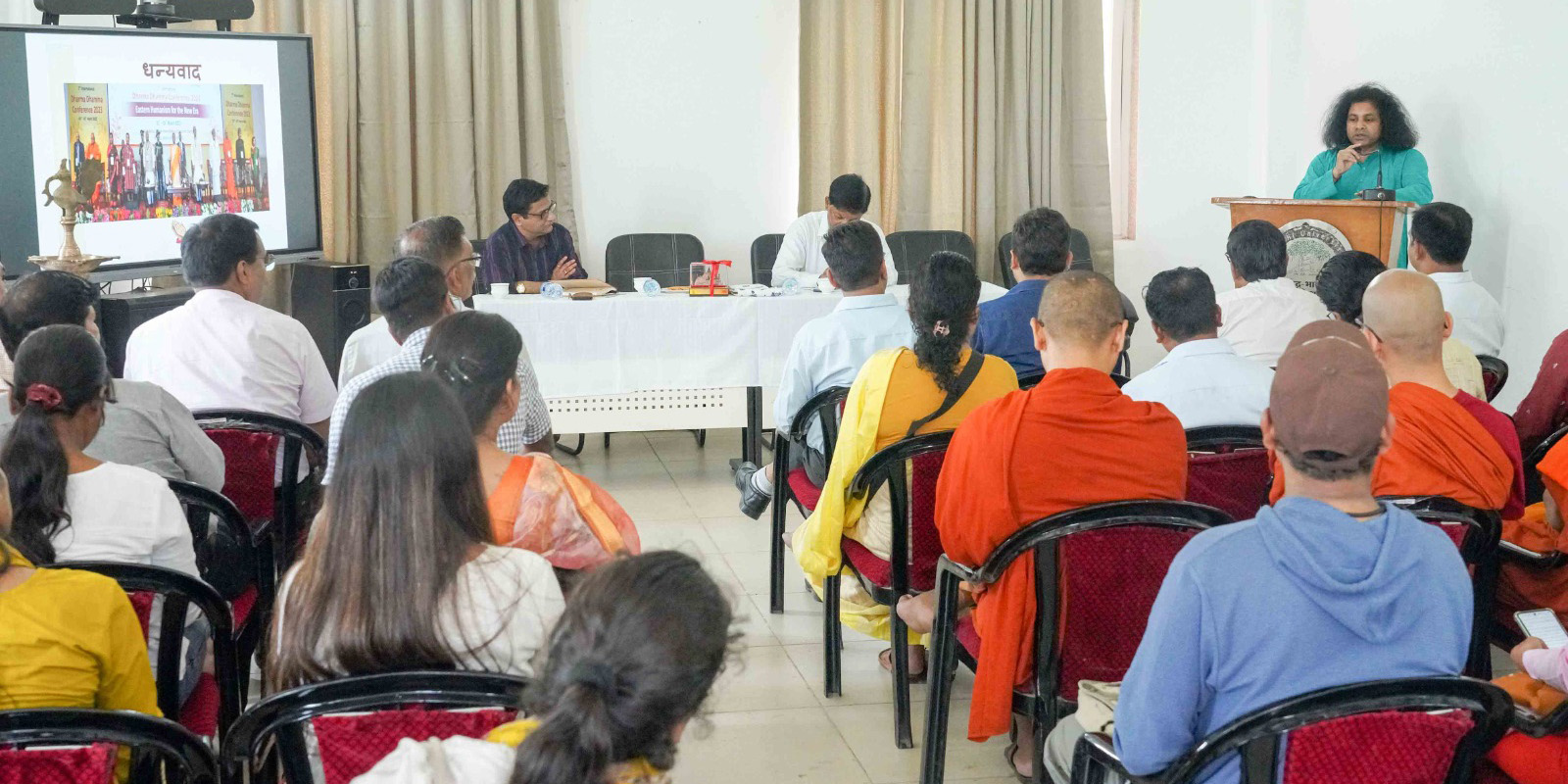 Special Invitee of the National Human Rights Commission visits Sanchi University.